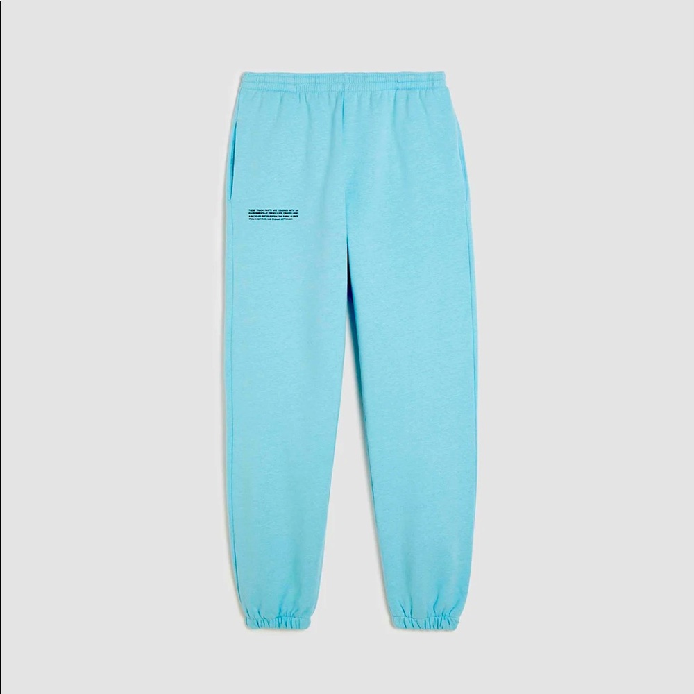 Pangaia blue signature track pants